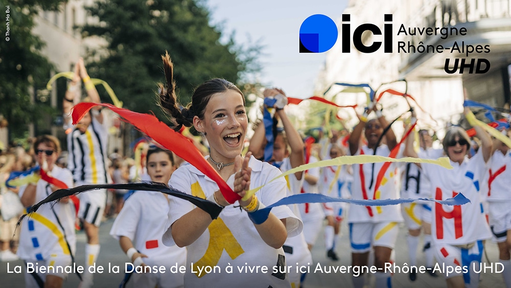 Biennale de la Danse de Lyon 2025 : une première retransmission en UHD natif sur la chaîne événementielle « ici Auvergne-Rhône-Alpes UHD »